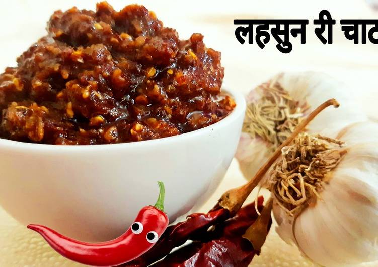 Simple Way to Prepare Super Quick Homemade Lahsun Mirch ki Chutney