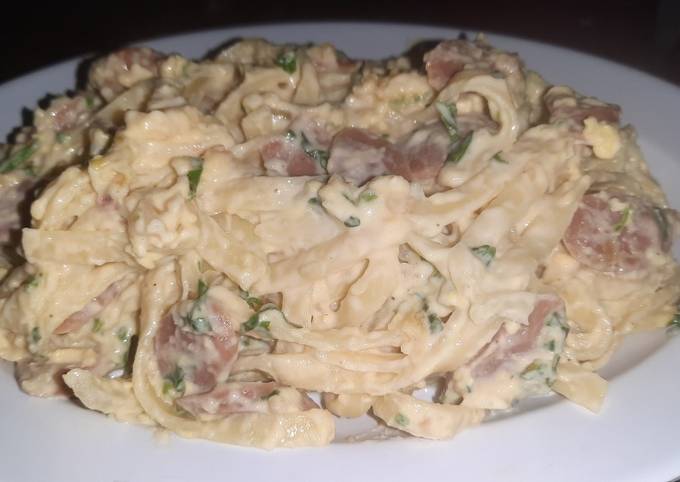 Fettucini Carbonara