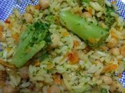 Una foto de paella para 6 personas
