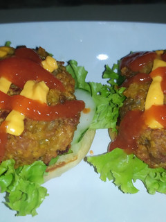 Foto resep Patty beef burger simpel