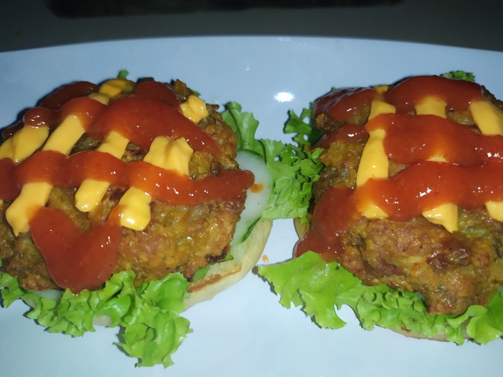 Standar Cara termudah membuat Patty beef burger simpel yang nikmat