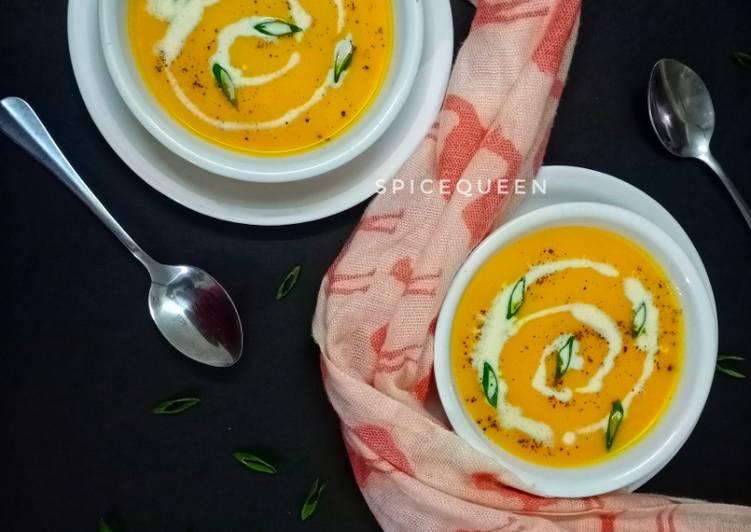 Pumpkin and Carrot Soup
