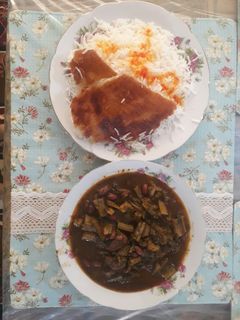 عکسی از دستور خورش کرفس