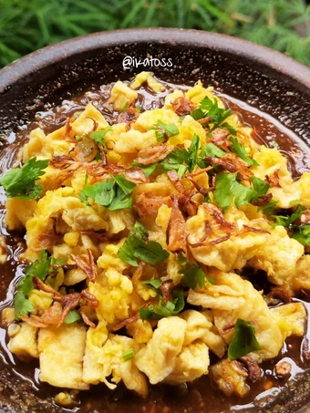 Langkah Gampang Menyiapkan Resep Tahu Telor bumbu petis yang Bisa Manjain Lidah Anti Ribet, Mantap