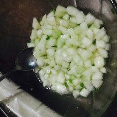 A picture of Cucumber salad.