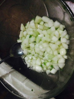 A picture of Cucumber salad.