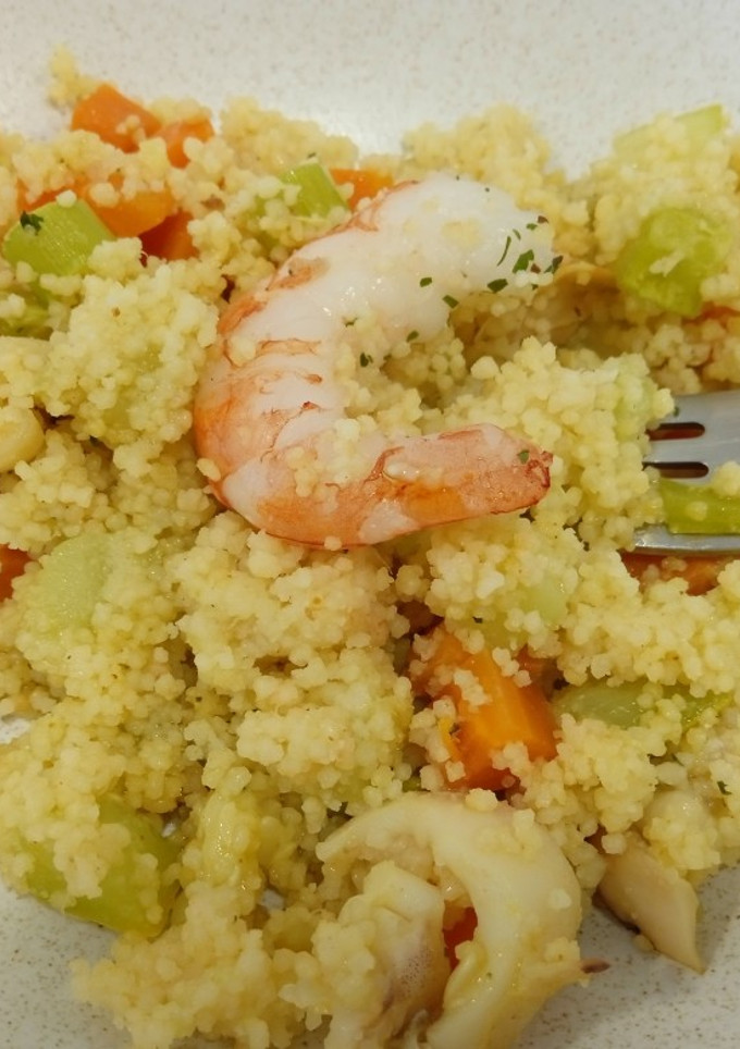 Una foto de Cuscús marinero