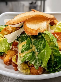 A picture of Caesar Salad.