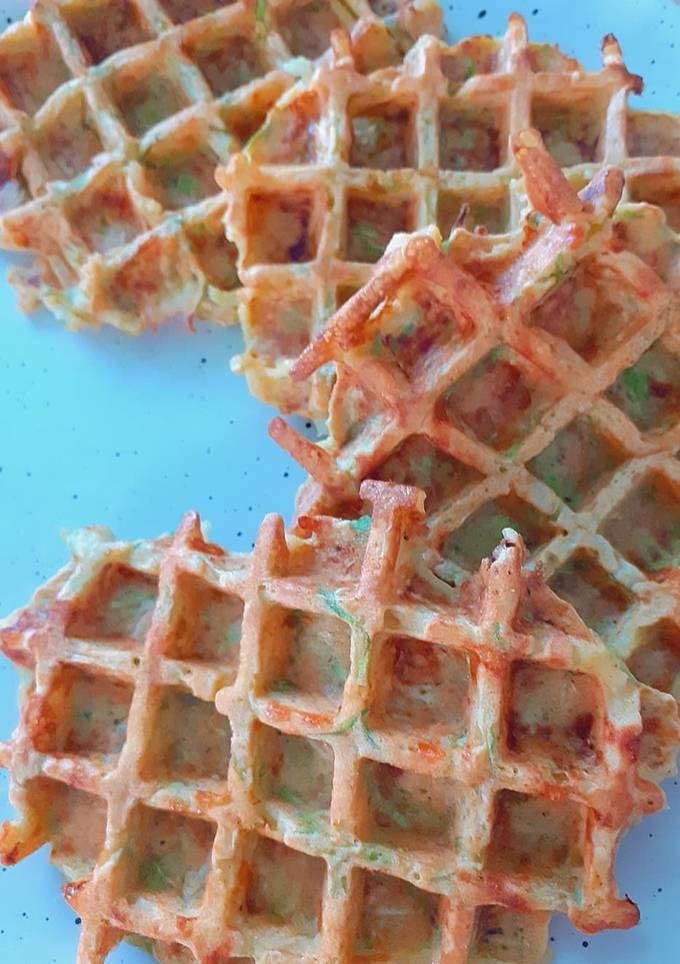 Кабачкові вафлі 🧇