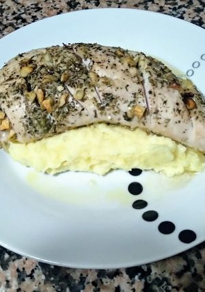 Una foto de Solomillo de pavo al horno
