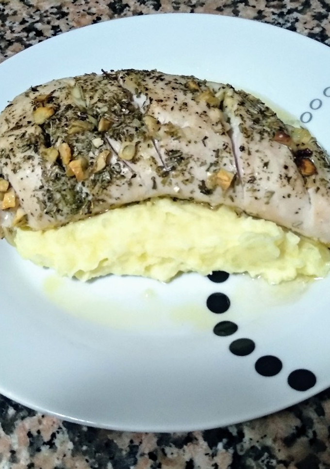 Una foto de Solomillo de pavo al horno