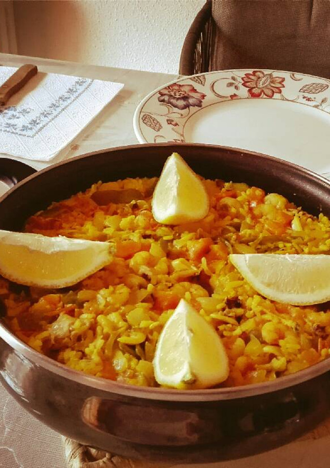 Una foto de Arroz mixto