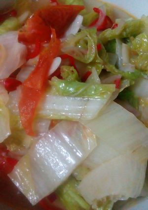 Foto resep Sawi putih balik tomat