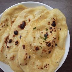 Garlic Naan A picture of Garlic Naan.