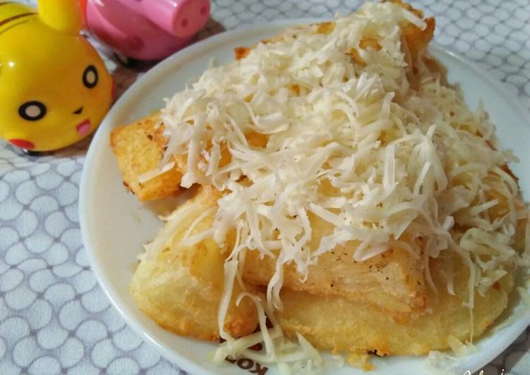 How to Make Perfect Singkong Goreng Keju