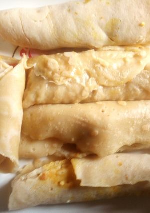 A picture of Simple fried shawarma.