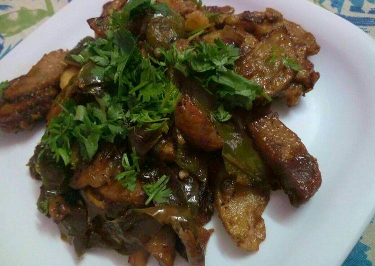 Chilli garlic potatoes fries! #post 2