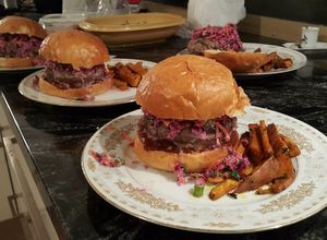 Una foto de Hamburguesas estilo Dallas
