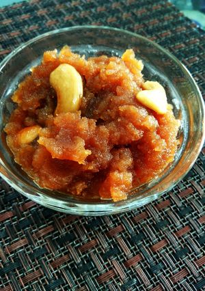 A picture of Bread halwa.