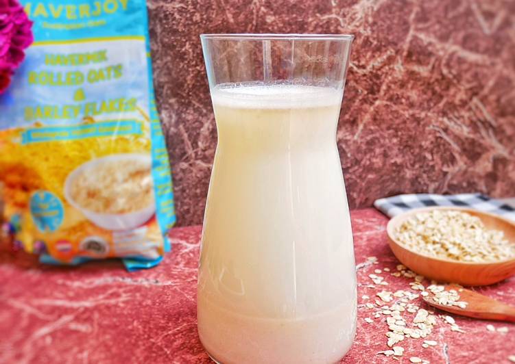 Oatmeal Barley Milk (susu Oatmeal dan Jalijali) 2 Bahan