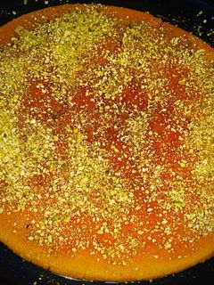 صورة لوصفة عمل كنافة