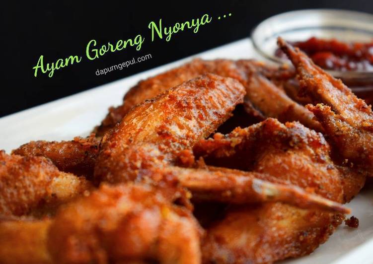  Resep  Ayam  Goreng Nonya yummy   oleh Amalia 