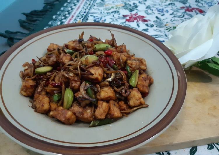 Resep Oseng tempe teri campur pete bumbu manis, Sempurna