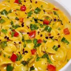 A picture of Spicy Cheesy Masala Orecchiette.