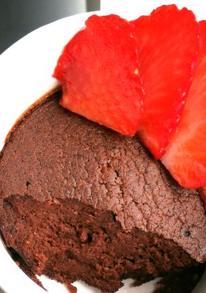 Una foto de Pudín de cacao sin azúcar
