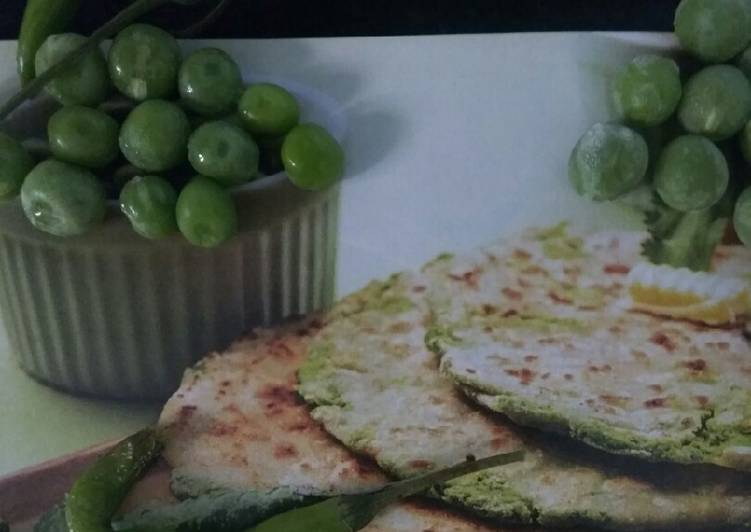 Recipe of Speedy Stuff green peas paratha