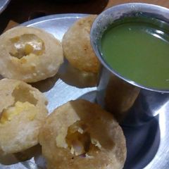 Pani Puri A picture of Pani Puri.