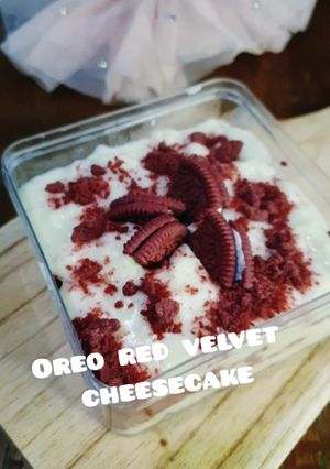 Foto resep 20.Oreo Red Velvet Cheesecake