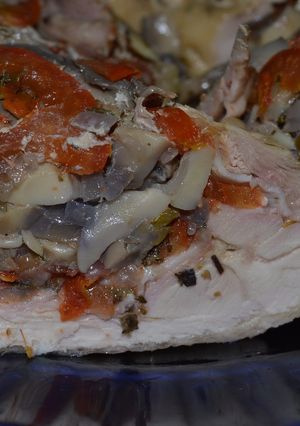 Una foto de Pollo gemistó