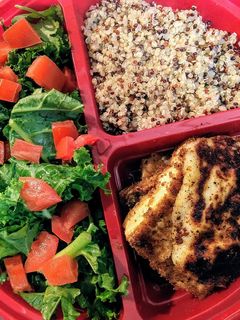 Una foto de Tofu empanizado - Comida vegana (1)
