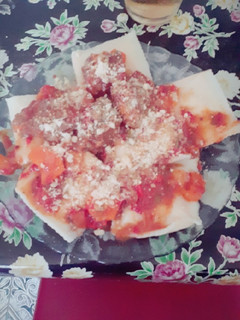 Una foto de Salsa con tomate en fruta!