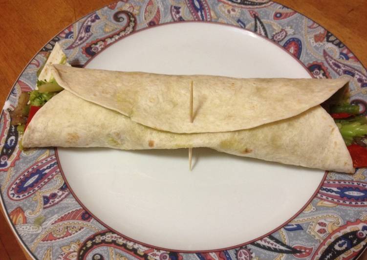 Burrito de verduras
