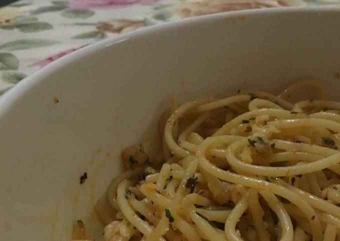 Cara Memasak Spaghetti Aglio E Olio Mudah 4 Langkah Resepi Populer