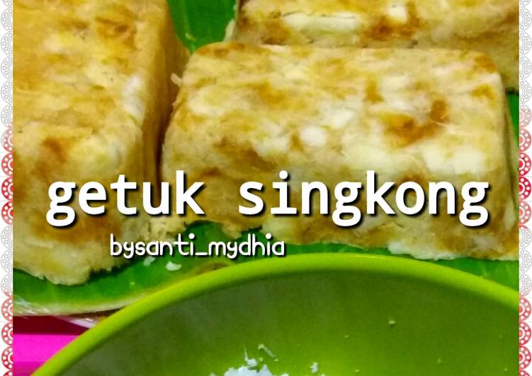 Cara Gampang Menyiapkan Getuk singkong Anti Gagal