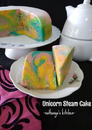 Foto resep Unicorn Steam Cake