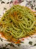 Spaghetti in padella 52 con il pesto e Philadelphia