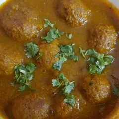 A picture of Jackfruit kofta.