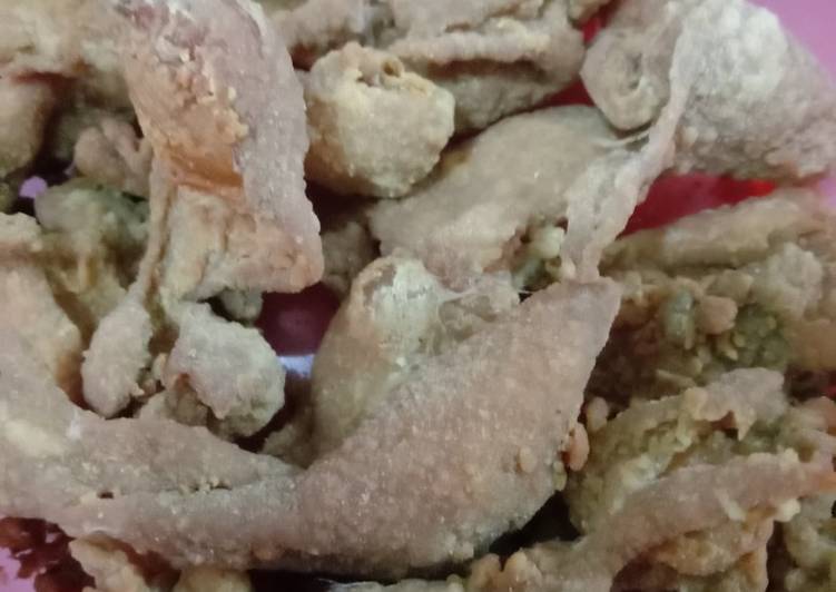 "kulit ayam kriuk"👍😘😋