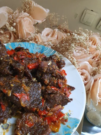 Langkah Gampang Membikin Resep Dendeng balado sapi simple yang Lezat Sekali Anti Ribet, Mantap Sekali