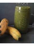Batido de 🍌, papaya y espinaca