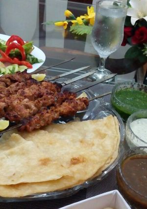 A picture of Bihari kabab.