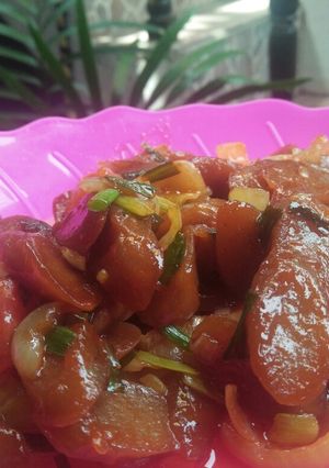 Foto resep Sosis asam manis