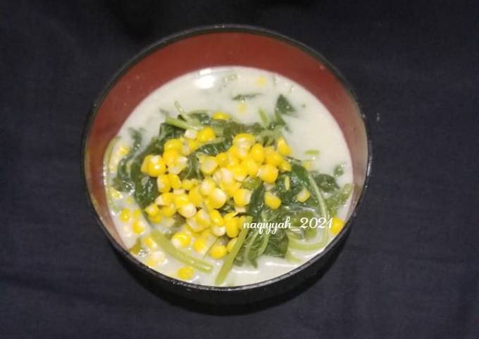 Resep 233. Bobor Bayam Jagung, Sempurna