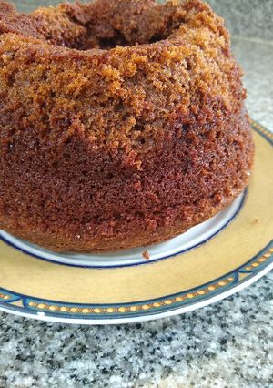 Una foto de Torta africana de dos colores