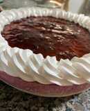 Cheesecake de frutilla sin horno