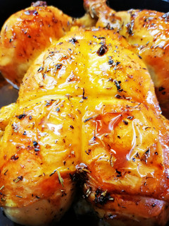 Una foto de Pollo al horno my way